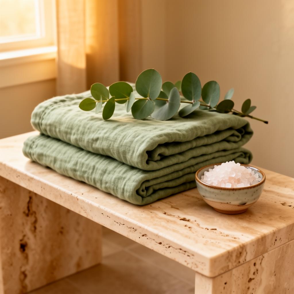 Editorial wellness still life